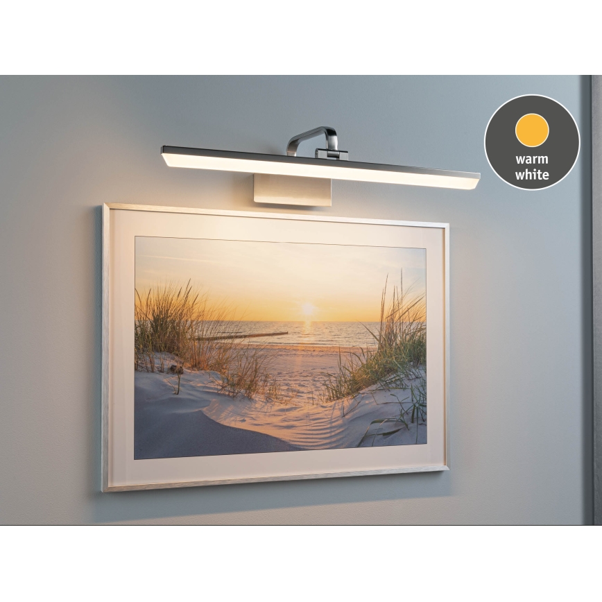 Paulmann 95573 - LED/11W nástenné svietidlo na obrazy RENAN 230 V 60 cm matný chróm