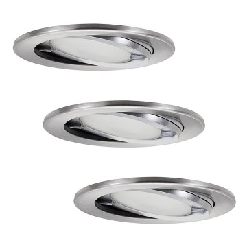 Paulmann 98571 - SADA 3xG4/20W IP44 Kúpeľňové podhľadové svietidlo 230V/12V