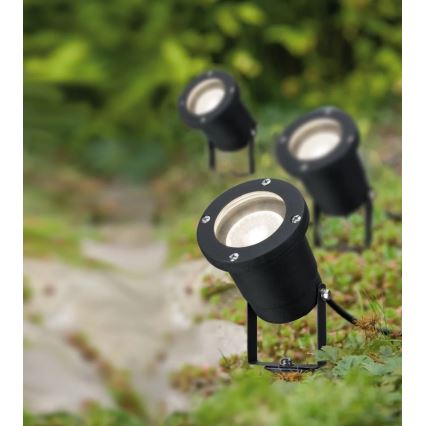 Paulmann 98897 - SADA 3xLED GU10/3,5W IP65 Vonkajšia lampa 230V