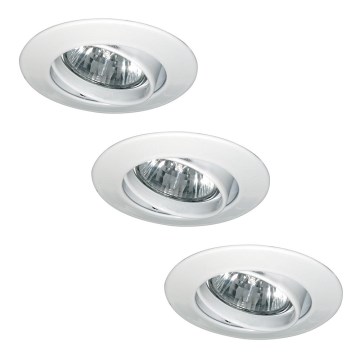 Paulmann 99302 - SADA 3xGU4/35W Kúpeľňové podhľadové svietidlo PREMIUM 230V/12V