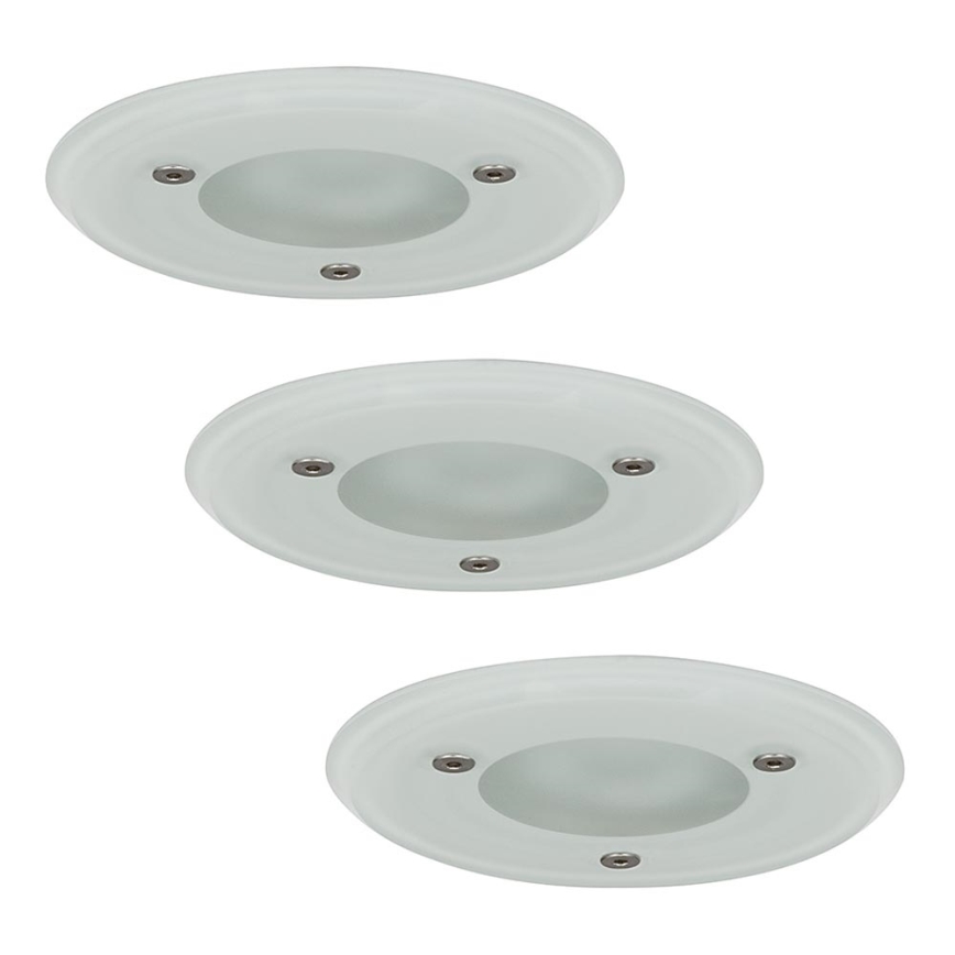 Paulmann 99477 - SADA 3xGU5,3/35W IP44 Kúpeľňové podhľadové svietidlo PREMIUM 230V/12V