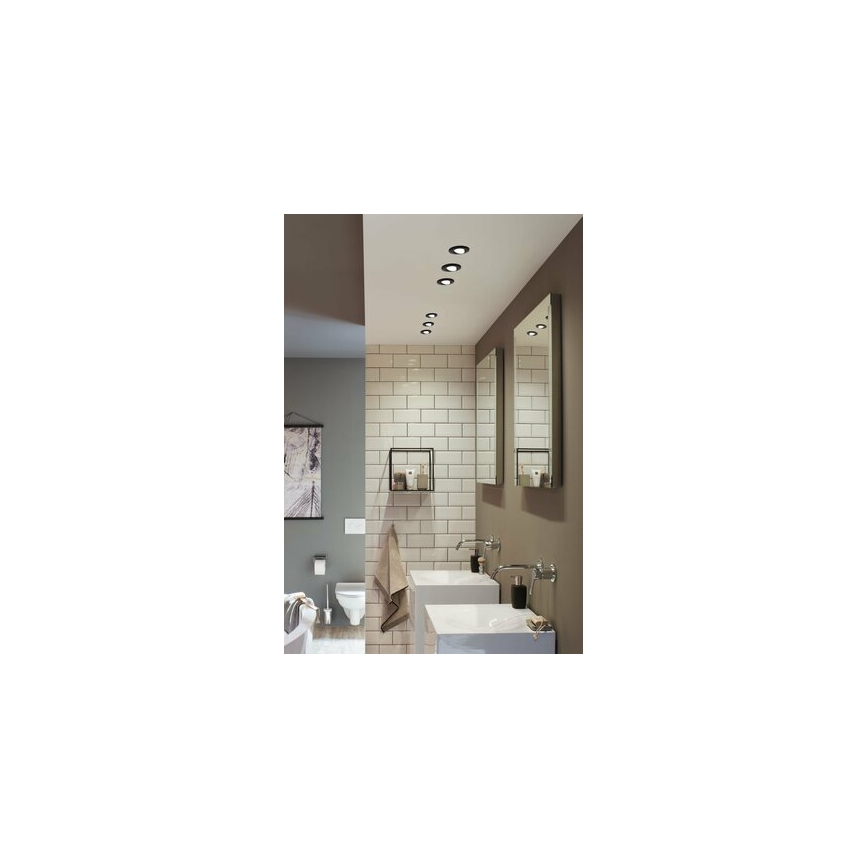 Paulmann 99991 - SADA 3xLED/6W IP65 Kúpeľňové podhľadové svietidlo CALLA 230V