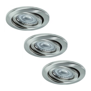 Paulmann - Nice Price 3322 - SET 3x LED Podhľadové svietidlo 3xGU10-LED/3,5W/230V Paulmann - Nice Price 3322 - SET 3x LED Podhľadové svietidlo 3xGU10-LED/3,5W/230V