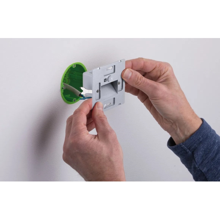 Paulmann  93134 - LED/1,2W Schodiskové svietidlo so senzorom EDGE 230V matný chróm
