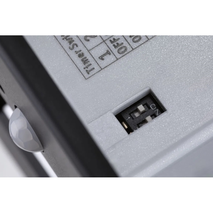 Paulmann  93135 - LED/1,2W Schodiskové svietidlo so senzorom EDGE 230V čierna