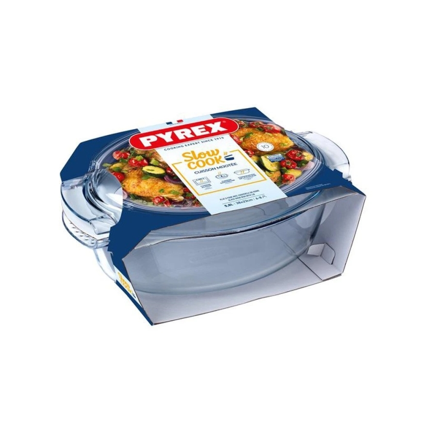Pekáč s viečkom PYREX 5,8 l