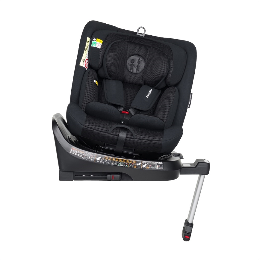 PETITE&MARS - Autosedačka TWISTGUARD PRO i-Size 40-150 cm (0-36 kg) čierna