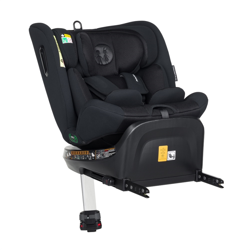 PETITE&MARS - Autosedačka TWISTGUARD PRO i-Size 40-150 cm (0-36 kg) čierna