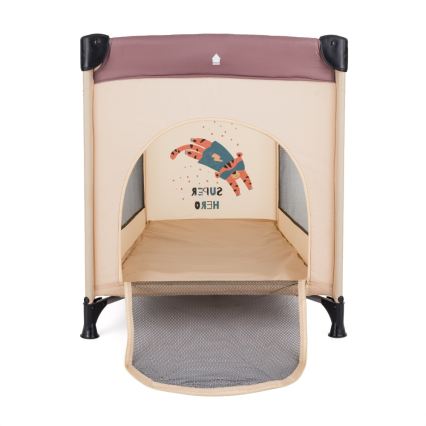 PETITE&MARS - Cestovná postieľka KOOT Tiger Super Hero