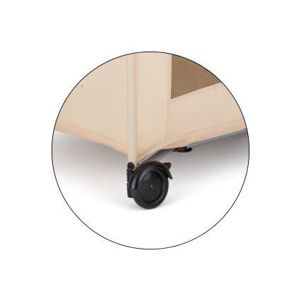 PETITE&MARS - Cestovná postieľka KOOT Tiger Super Hero