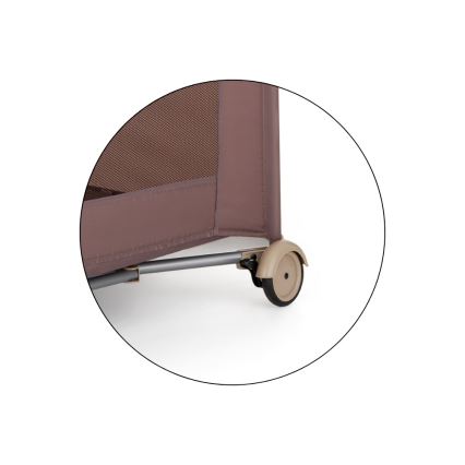 PETITE&MARS - Cestovná postieľka NYJA Elegant Dreamlines Mocha