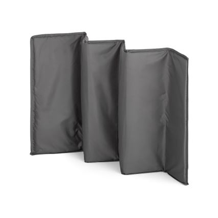 PETITE&MARS - Cestovná postieľka NYJA Urban Jungle Charcoal