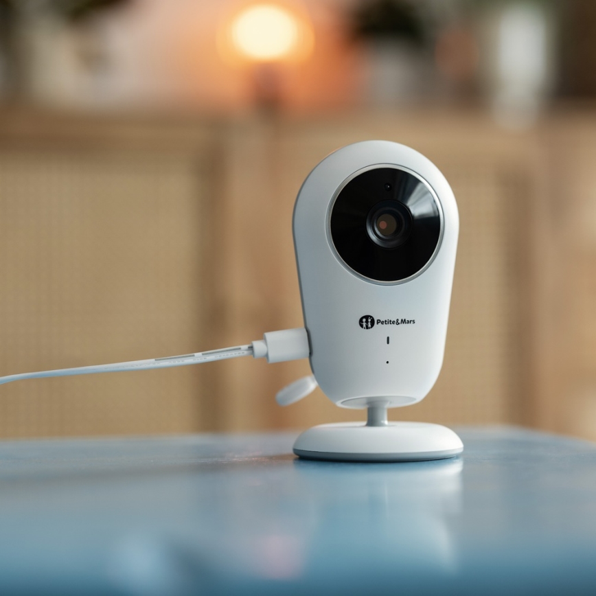 PETITE&MARS - Detská chôvička s monitorom NANO 4.0 3,7V 1760 mAh