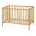 PETITE&MARS - Detská postieľka NELA BEECH 120x60 cm buk