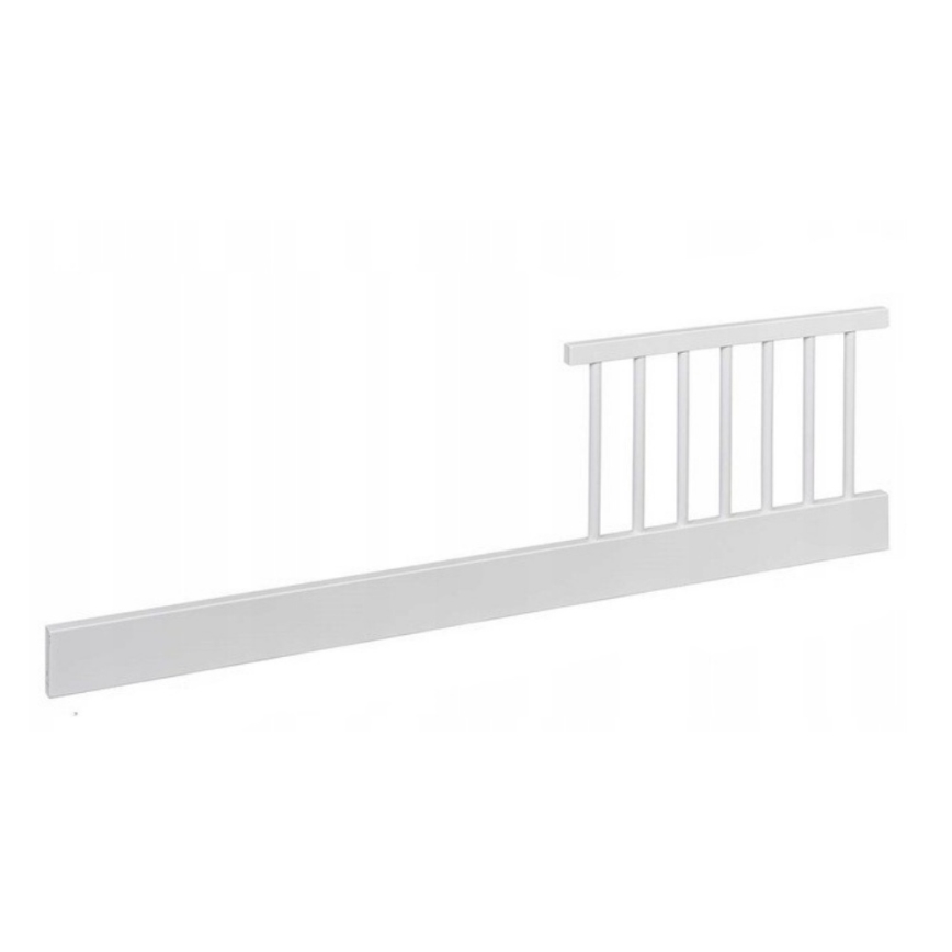 PETITE&MARS - Detská postieľka + zábrana NELA BEECH 120x60 cm buk