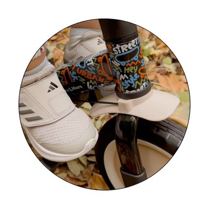 PETITE&MARS - Detská trojkolka 5v1 TURBO LIMITED City Beat