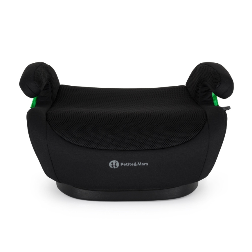 PETITE&MARS - Podsedák do auta OPTIMUS PRO i-Size Air 125-150 cm (22-36 kg) čierna