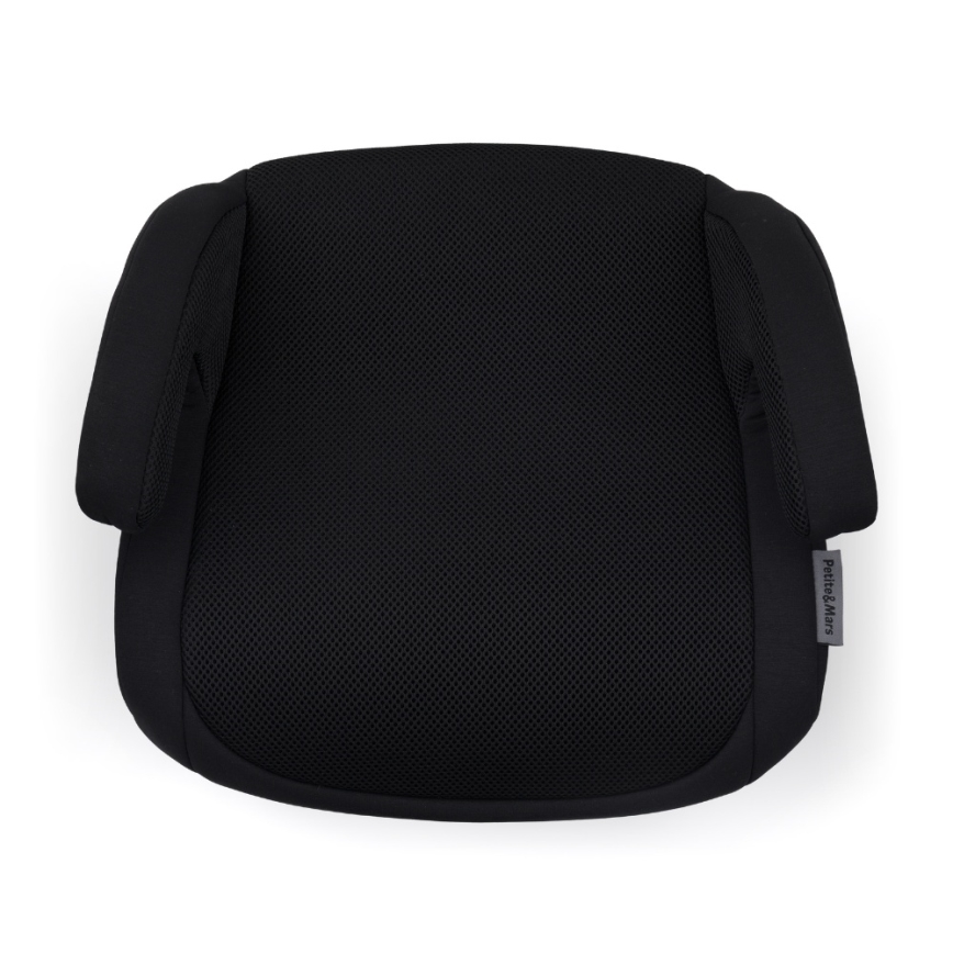 PETITE&MARS - Podsedák do auta OPTIMUS PRO i-Size Air 125-150 cm (22-36 kg) čierna