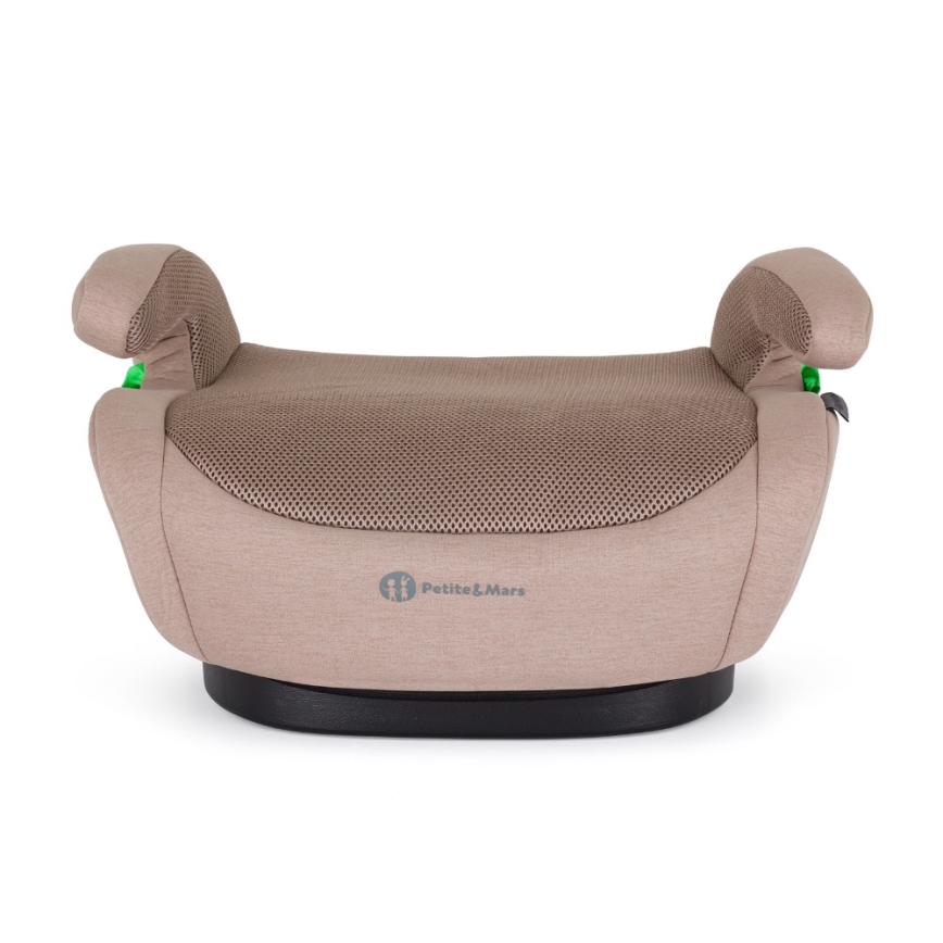 PETITE&MARS - Podsedák do auta OPTIMUS PRO i-Size Air 125-150 cm (22-36 kg) hnedá