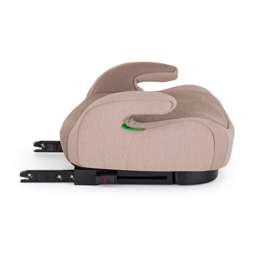 PETITE&MARS - Podsedák do auta OPTIMUS PRO i-Size Air 125-150 cm (22-36 kg) hnedá