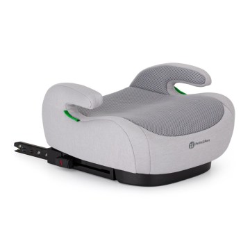 PETITE&MARS - Podsedák do auta OPTIMUS PRO i-Size Air 125-150 cm (22-36 kg) sivý
