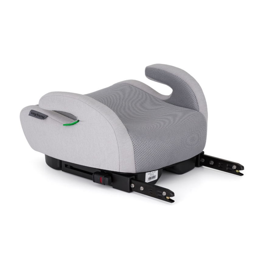 PETITE&MARS - Podsedák do auta OPTIMUS PRO i-Size Air 125-150 cm (22-36 kg) sivý
