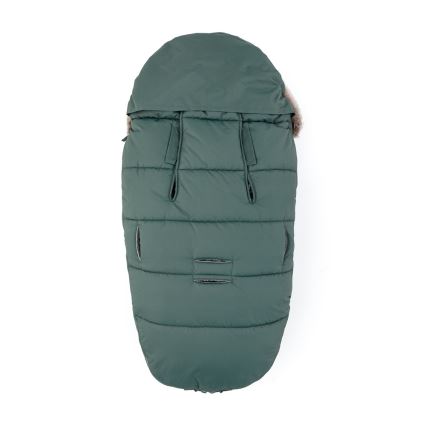 PETITE&MARS - SADA detského fusaku 4v1 COMFY + rukávnikov na kočík FURRY Khaki