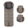 PETITE&MARS - SADA Detský fusak 4v1 ARCTIC + rukávniky na kočík FURRY Mocha Mousse