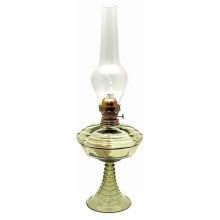 Petrolejová lampa DROBĚNA 50 cm lesná zelená