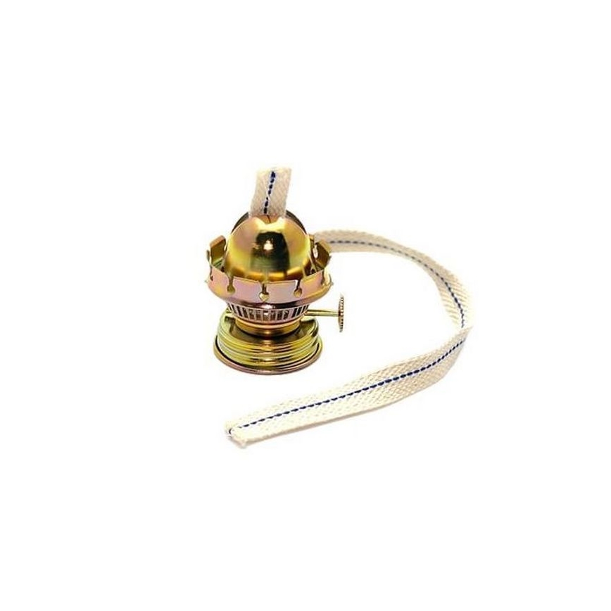 Petrolejová lampa ELIŠKA 20 cm lesná zelená