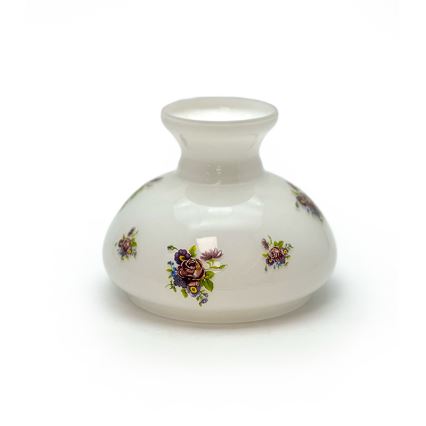 Petrolejová lampa KLÁRA 34 cm lesná zelená