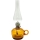 Petrolejová lampa MONIKA 34 cm amber