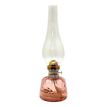 Petrolejová lampa POLY 38 cm medená