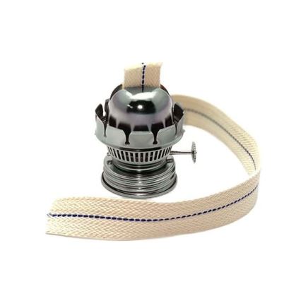 Petrolejová lampa POLY 38 cm medená