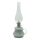 Petrolejová lampa TEREZA 34 cm šedá opálová