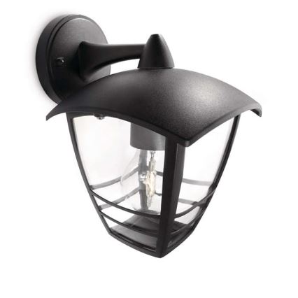 Philips 15381/30/16 - Vonkajšie nástenné svietidlo MYGARDEN CREEK 1xE27/60W/230V