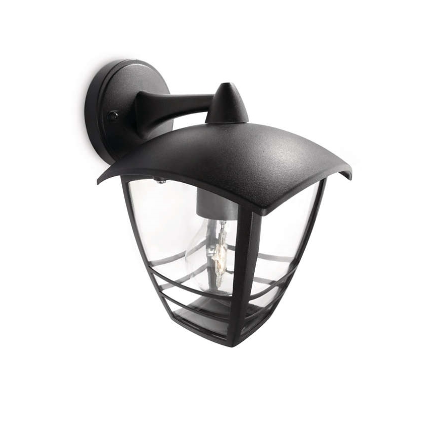 Philips 15381/30/16 - Vonkajšie nástenné svietidlo MYGARDEN CREEK 1xE27/60W/230V