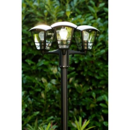 Philips 15385/30/16 - Vonkajšia lampa MYGARDEN CREEK 3xE27/60W/230V IP44