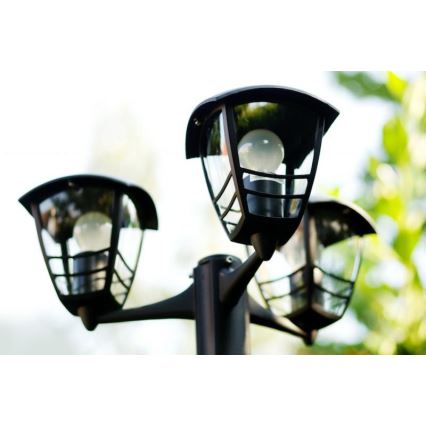 Philips 15385/30/16 - Vonkajšia lampa MYGARDEN CREEK 3xE27/60W/230V IP44