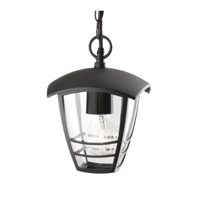 Philips 15386/30/16 - Závesný luster MY GARDEN CREEK 1xE27/60W/230V čierna