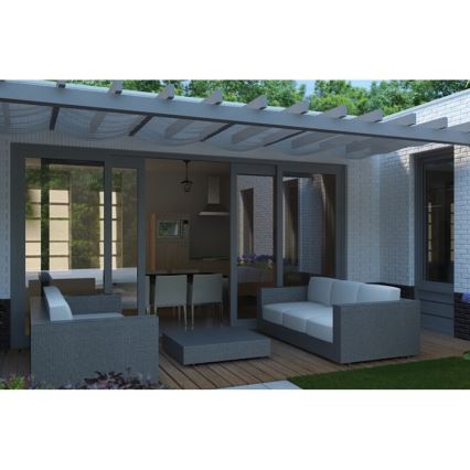 Philips 15386/30/16 - Závesný luster MY GARDEN CREEK 1xE27/60W/230V čierna