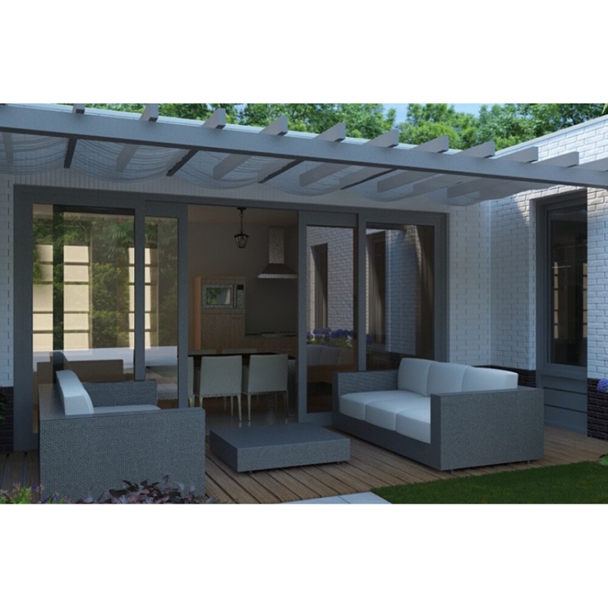 Philips 15386/30/16 - Závesný luster MY GARDEN CREEK 1xE27/60W/230V čierna