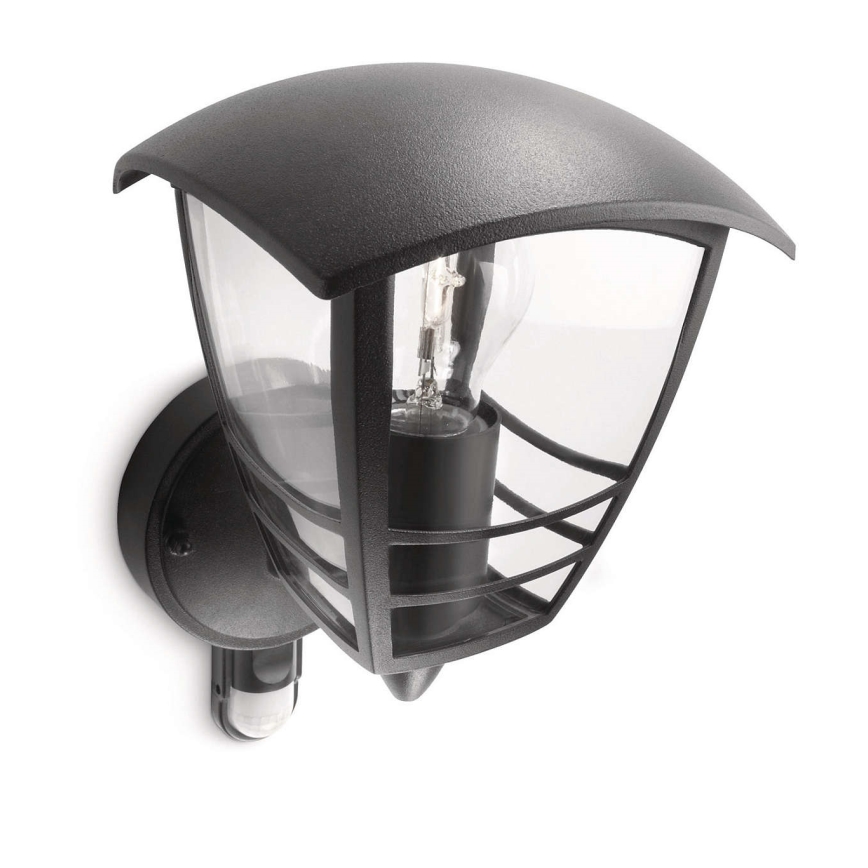 Philips 15388/30/16 - Vonkajšie nástenné svietidlo MYGARDEN CREED 1xE27/60W/230V