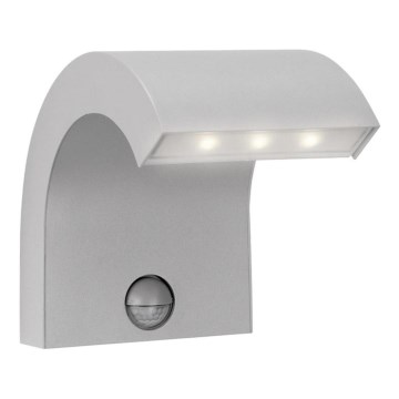 Philips 16356/87/16 - LED vonkajšie svietidlo so senzorom MYGARDEN RIVERBANK 3xLED/1W/230V IP44
