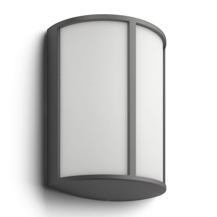 Philips 16464/93/16 - LED vonkajšie nástenné svietidlo MYGARDEN STOCK 1xLED/6W/230V