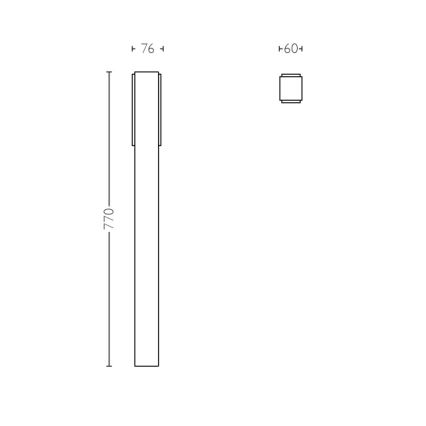 Philips - LED Vonkajšia lampa 2xLED/4,5W/230V IP44