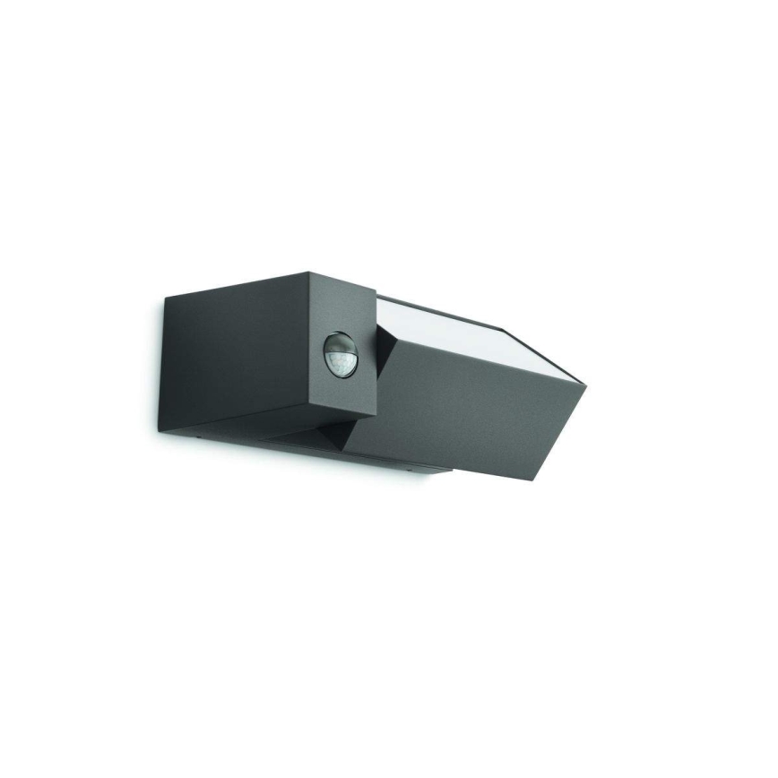 Philips 16943/93/16 - Vonkajšie svietidlo s čidlom MYGARDEN BORDER 1xE27/23W/230V