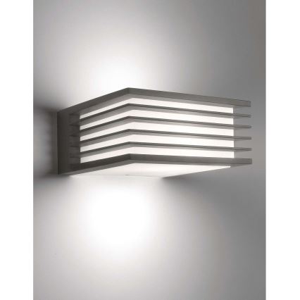 Philips 17182/93/16 - Vonkajšie nástenné svietidlo ECOMOODS SHADES 1xE27/15W/230V