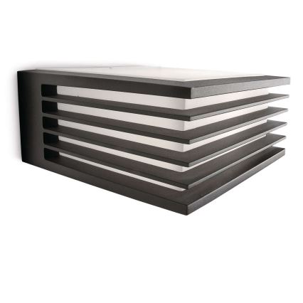 Philips 17182/93/16 - Vonkajšie nástenné svietidlo ECOMOODS SHADES 1xE27/15W/230V