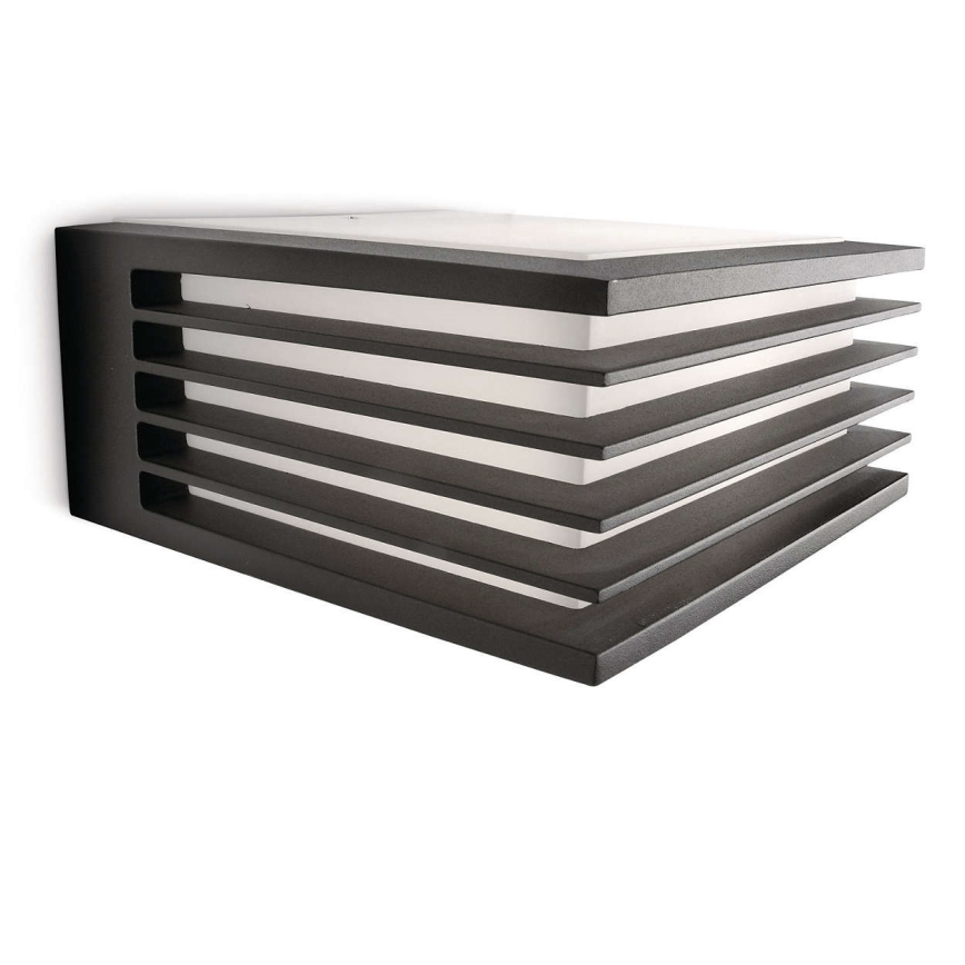 Philips 17182/93/16 - Vonkajšie nástenné svietidlo ECOMOODS SHADES 1xE27/15W/230V